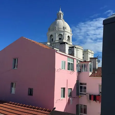 Apartment Balcony Over The River Tejo Lisbon